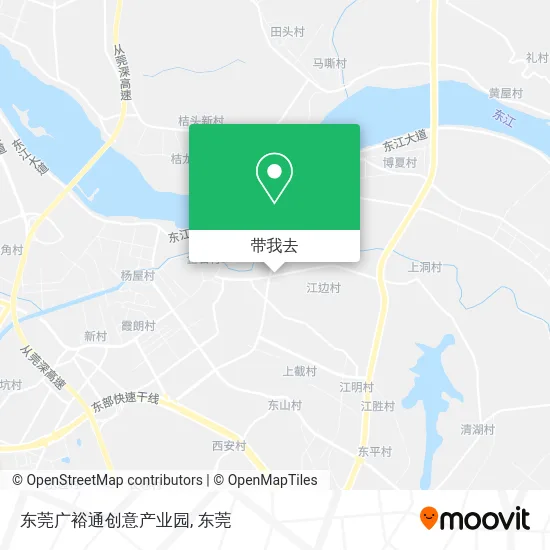东莞广裕通创意产业园地图