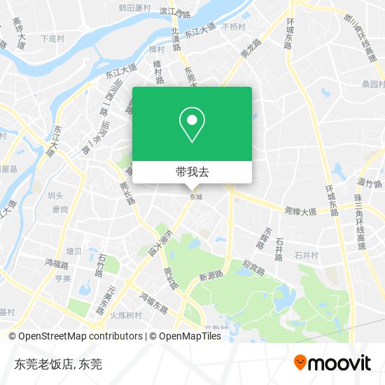 东莞老饭店地图