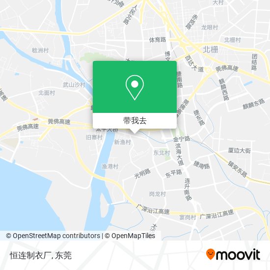恒连制衣厂地图