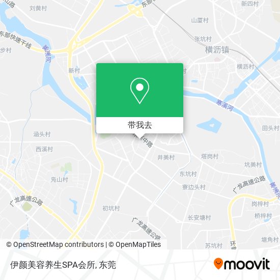 伊颜美容养生SPA会所地图