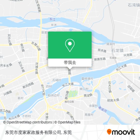 东莞市度家家政服务有限公司地图