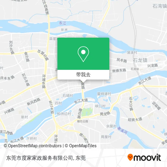 东莞市度家家政服务有限公司地图