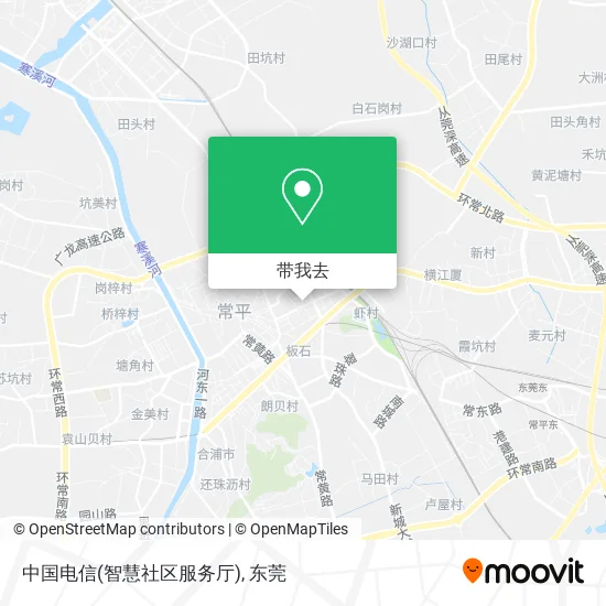 中国电信(智慧社区服务厅)地图