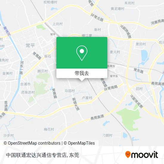 中国联通宏达兴通信专营店地图