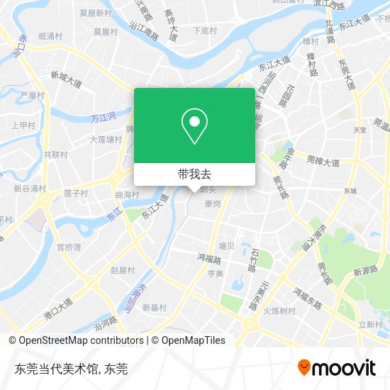 东莞当代美术馆地图