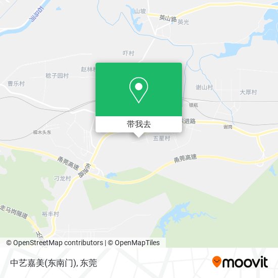 中艺嘉美(东南门)地图