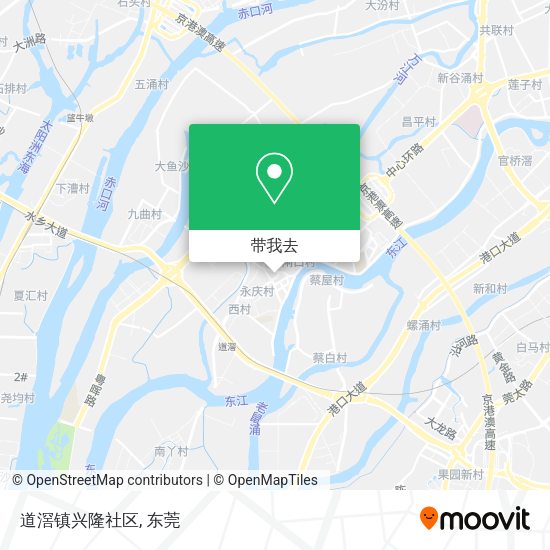 道滘镇兴隆社区地图