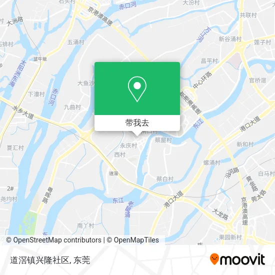 道滘镇兴隆社区地图