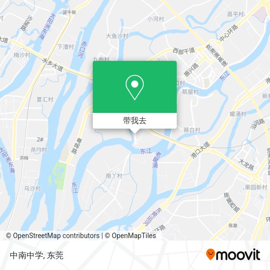 中南中学地图