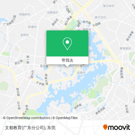 文都教育(广东分公司)地图