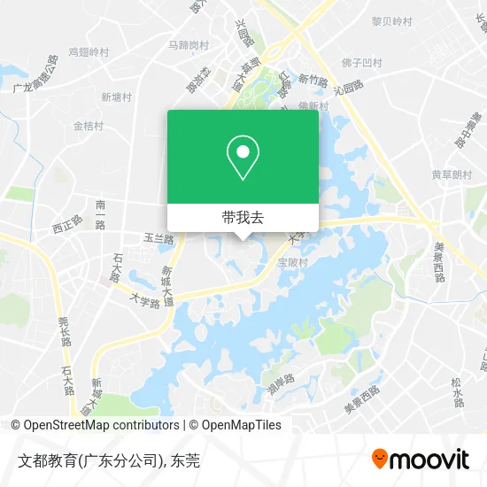 文都教育(广东分公司)地图