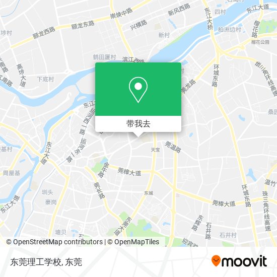 东莞理工学校地图