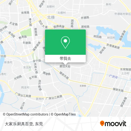 大家乐厨具百货地图