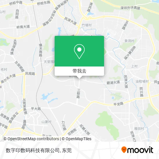 数字印数码科技有限公司地图