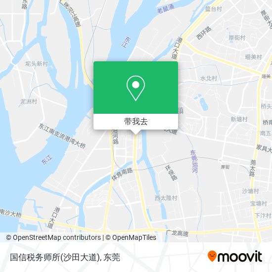 国信税务师所(沙田大道)地图