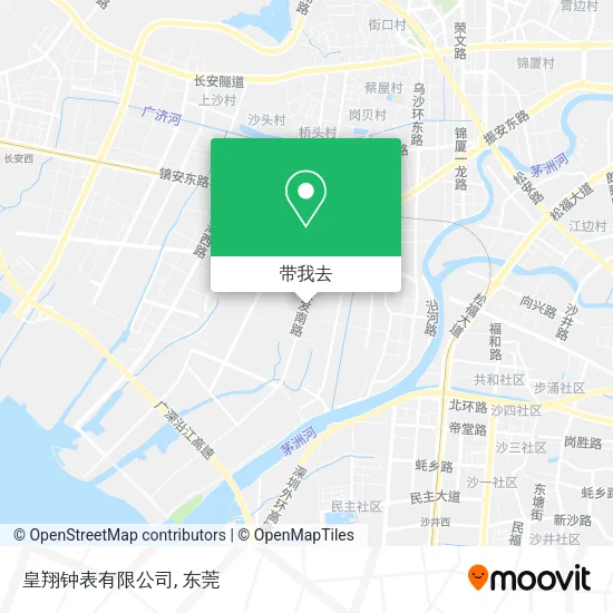 皇翔钟表有限公司地图