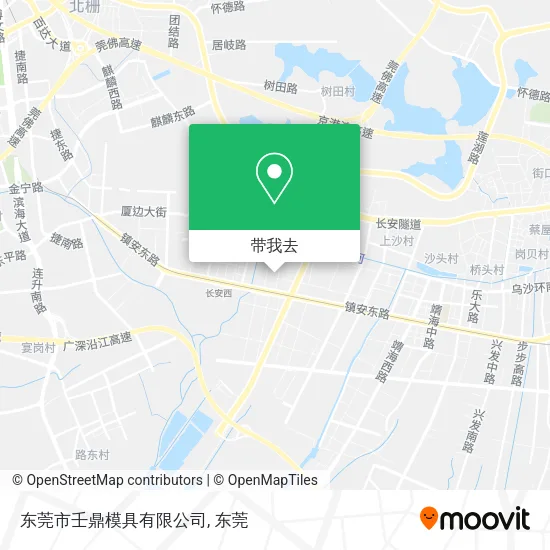 东莞市壬鼎模具有限公司地图