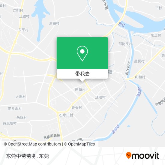 东莞中劳劳务地图