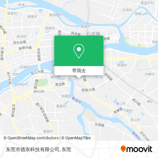 东莞市德东科技有限公司地图