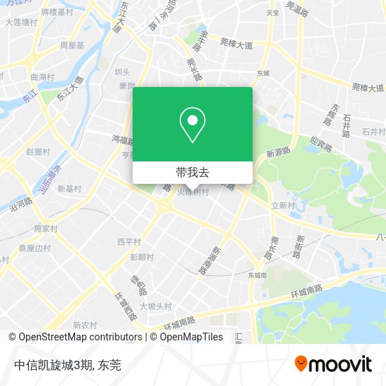中信凯旋城3期地图