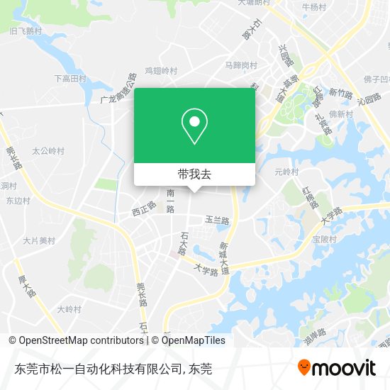 东莞市松一自动化科技有限公司地图