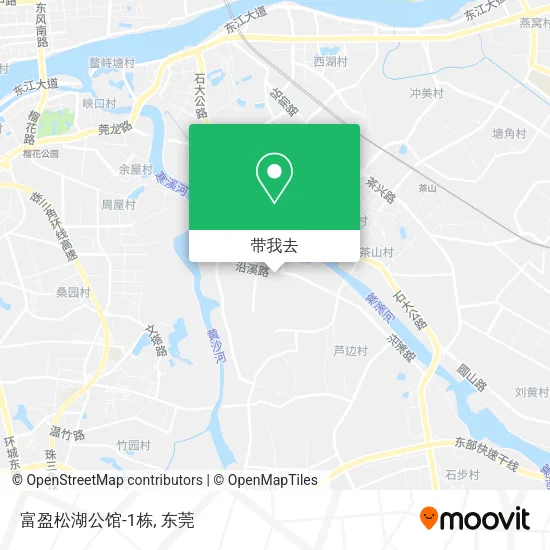 富盈松湖公馆-1栋地图