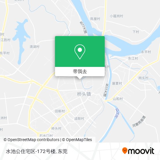水池公住宅区-172号楼地图
