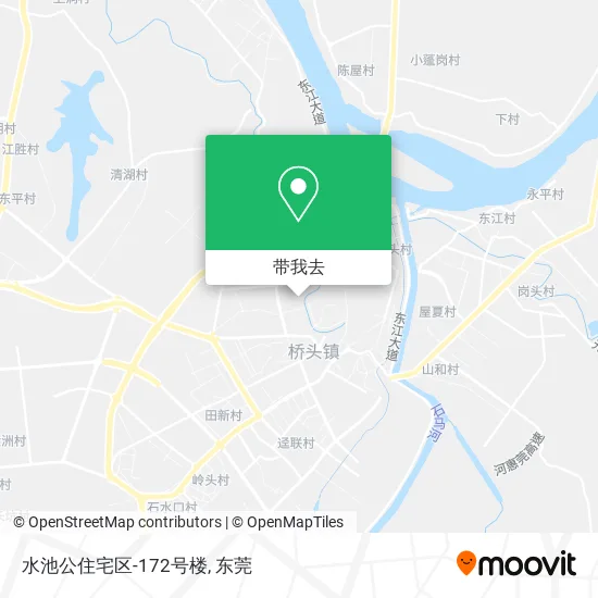 水池公住宅区-172号楼地图