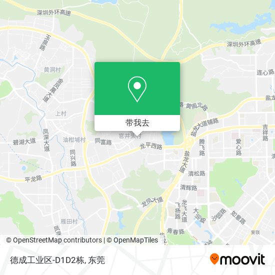 德成工业区-D1D2栋地图