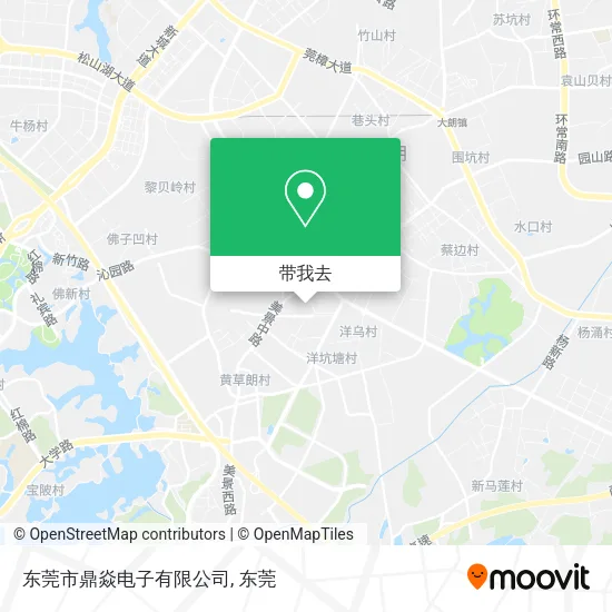 东莞市鼎焱电子有限公司地图