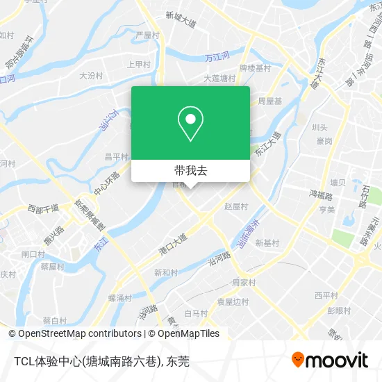 TCL体验中心(塘城南路六巷)地图