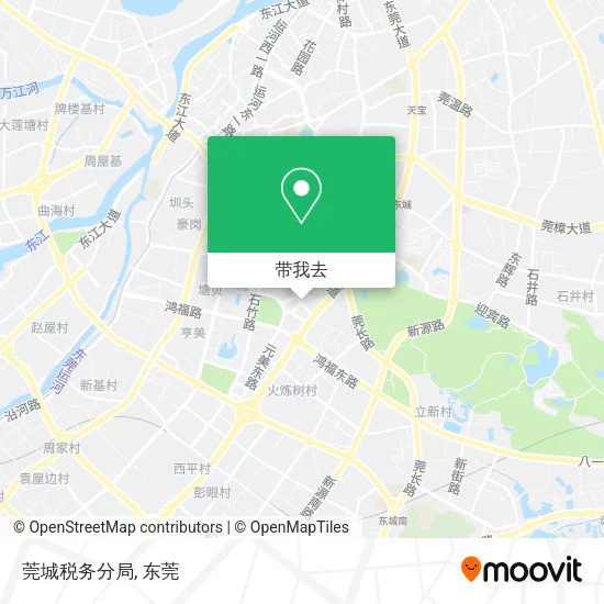 莞城税务分局地图