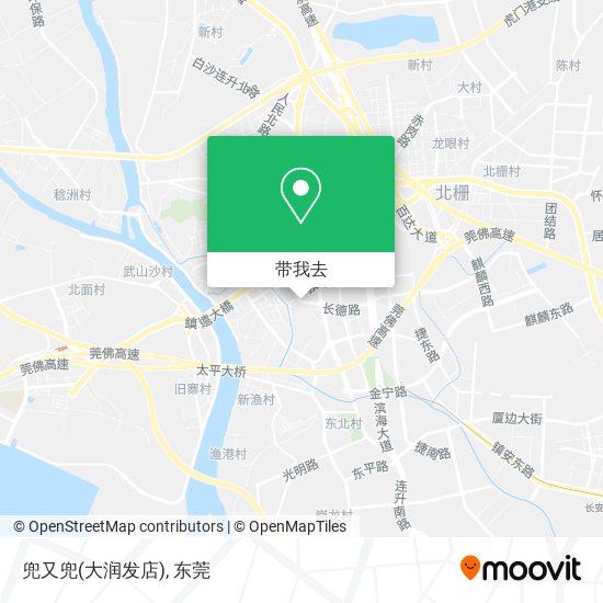 兜又兜(大润发店)地图