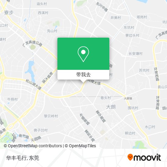 华丰毛行地图
