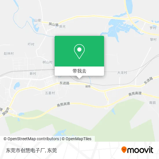 东莞市创慧电子厂地图