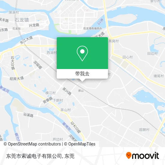 东莞市索诚电子有限公司地图