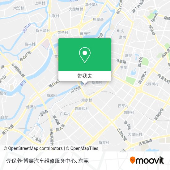 壳保养·博鑫汽车维修服务中心地图