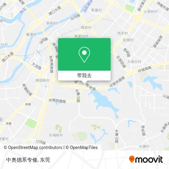 中奥德系专修地图