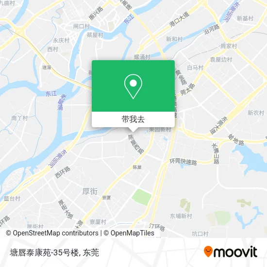 塘唇泰康苑-35号楼地图