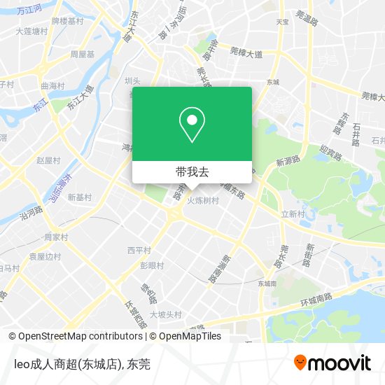 leo成人商超(东城店)地图