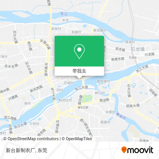 新台新制衣厂地图