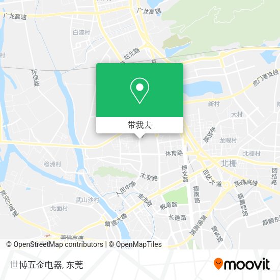 世博五金电器地图