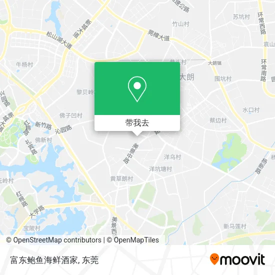 富东鲍鱼海鲜酒家地图