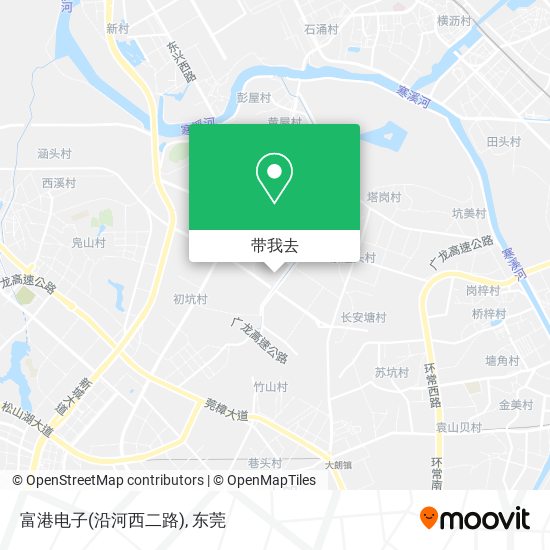 富港电子(沿河西二路)地图