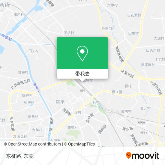 东征路地图