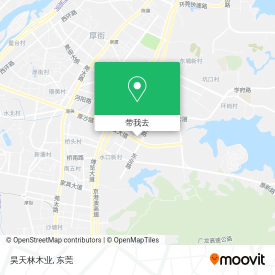 昊天林木业地图
