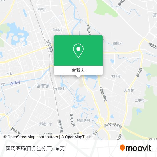 国药医药(日月堂分店)地图