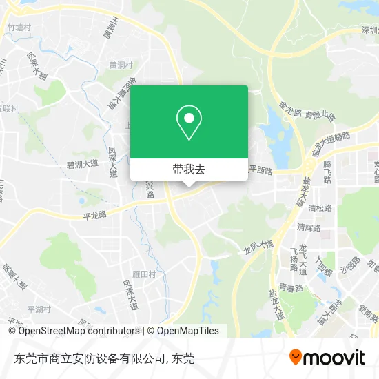 东莞市商立安防设备有限公司地图