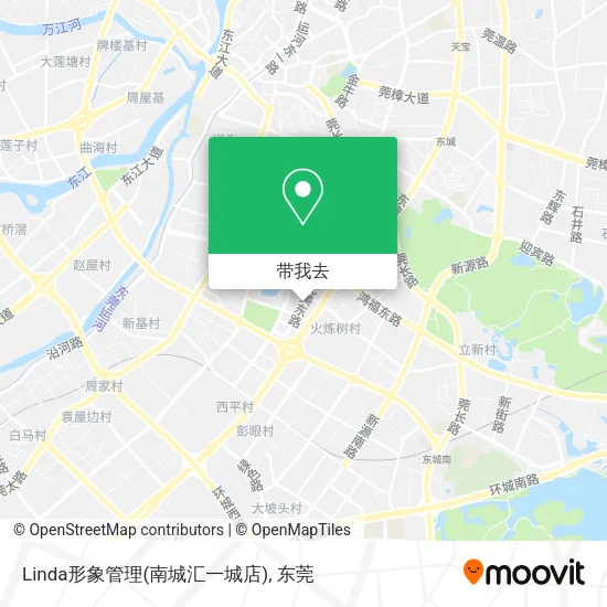 Linda形象管理(南城汇一城店)地图