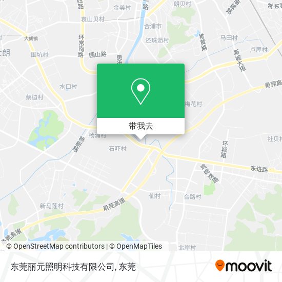 东莞丽元照明科技有限公司地图